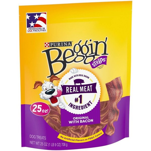 Purina Beggin Strips Bacon 25Oz 3810011049